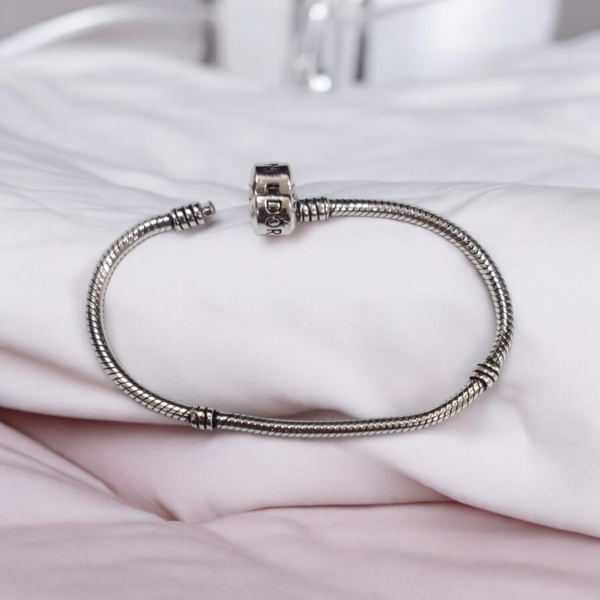 Timeless Sterling Silver Pandora Bracelet - Image 2