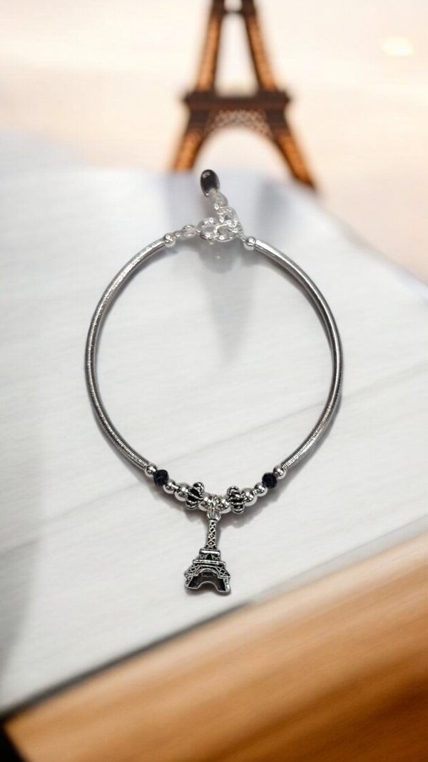 Eiffel Tower Charm Bracelet