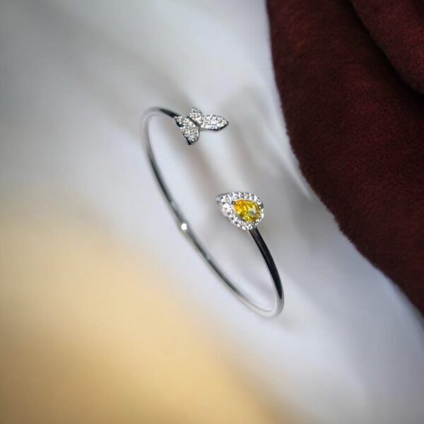 Butterfly Glow Cuff Bracelet - Image 4