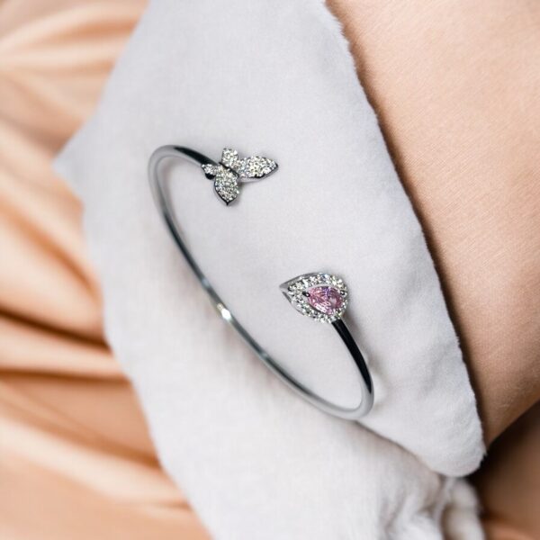 Butterfly Glow Cuff Bracelet - Image 3