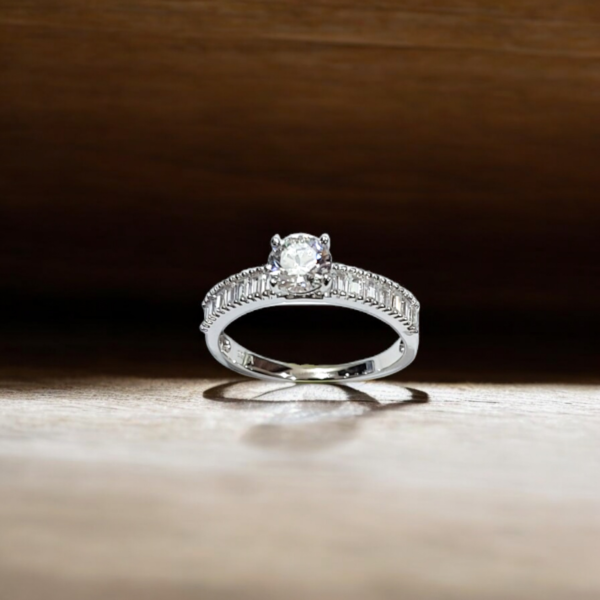 Baguette CZ Ring Set - Image 3