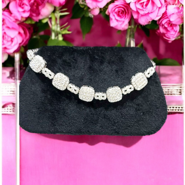 Radiance Pavé Cushion Bracelet - Image 2