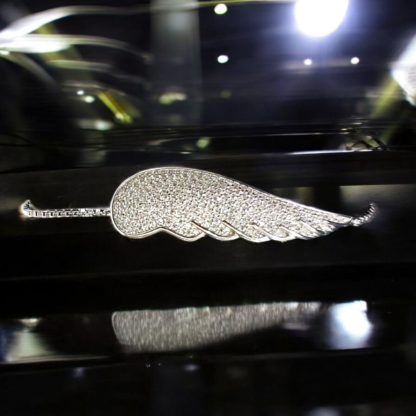 Angel Wing Sterling Silver Bracelet - Image 2