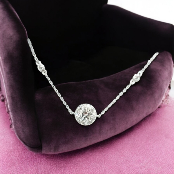 Celestial Halo Sterling Silver Bracelet - Image 2