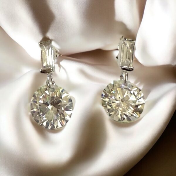 Radiance Drop Sterling Silver Earrings