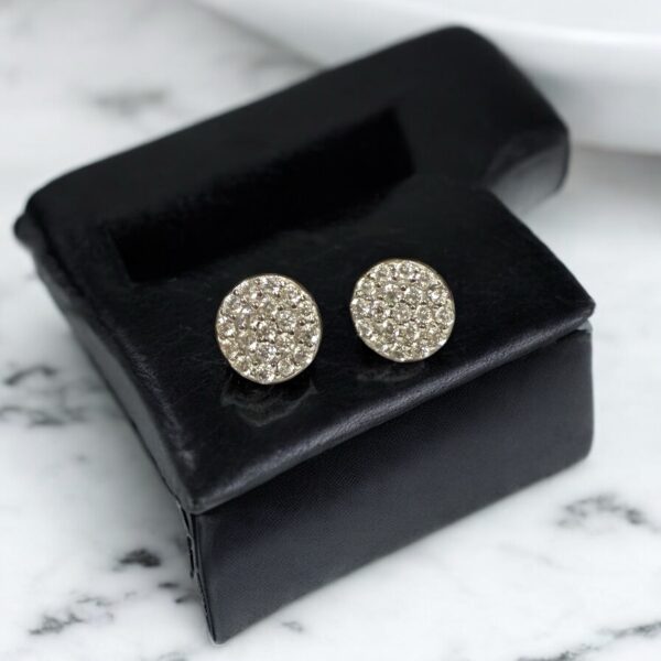 Luxe Pave Sterling Silver Earrings