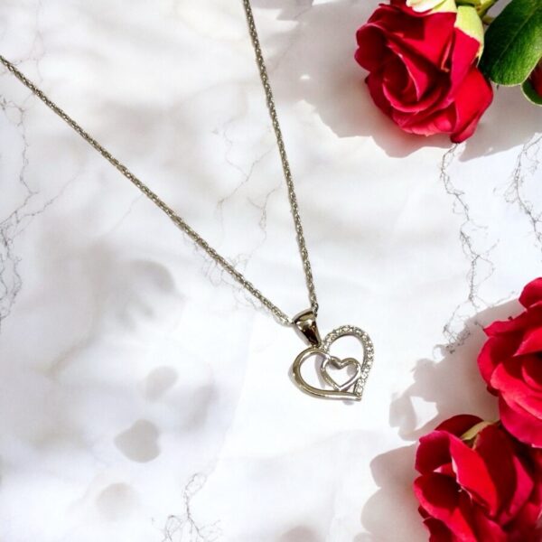 Forever Linked Hearts Necklace