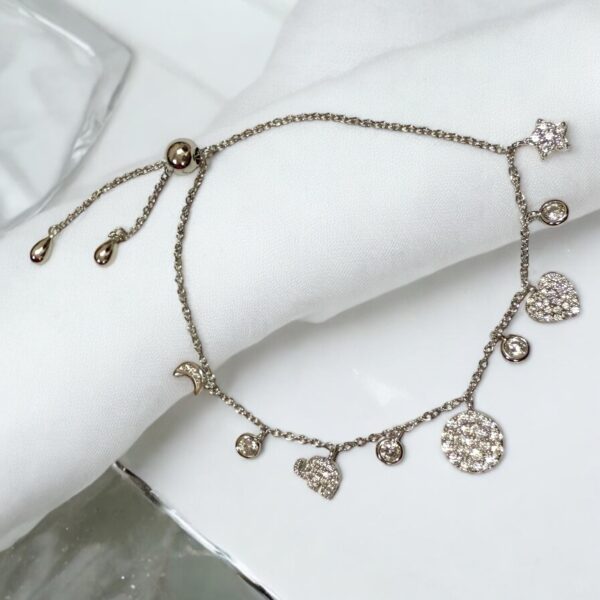 Celestial Charm CZ Bracelet