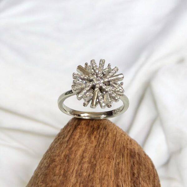 Celestial Burst Cocktail Ring - Image 3