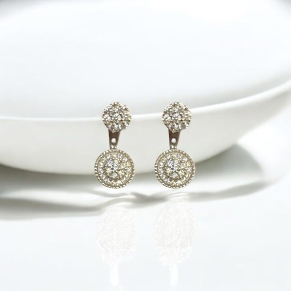 Lumière Pavé Stud & Jacket Earrings